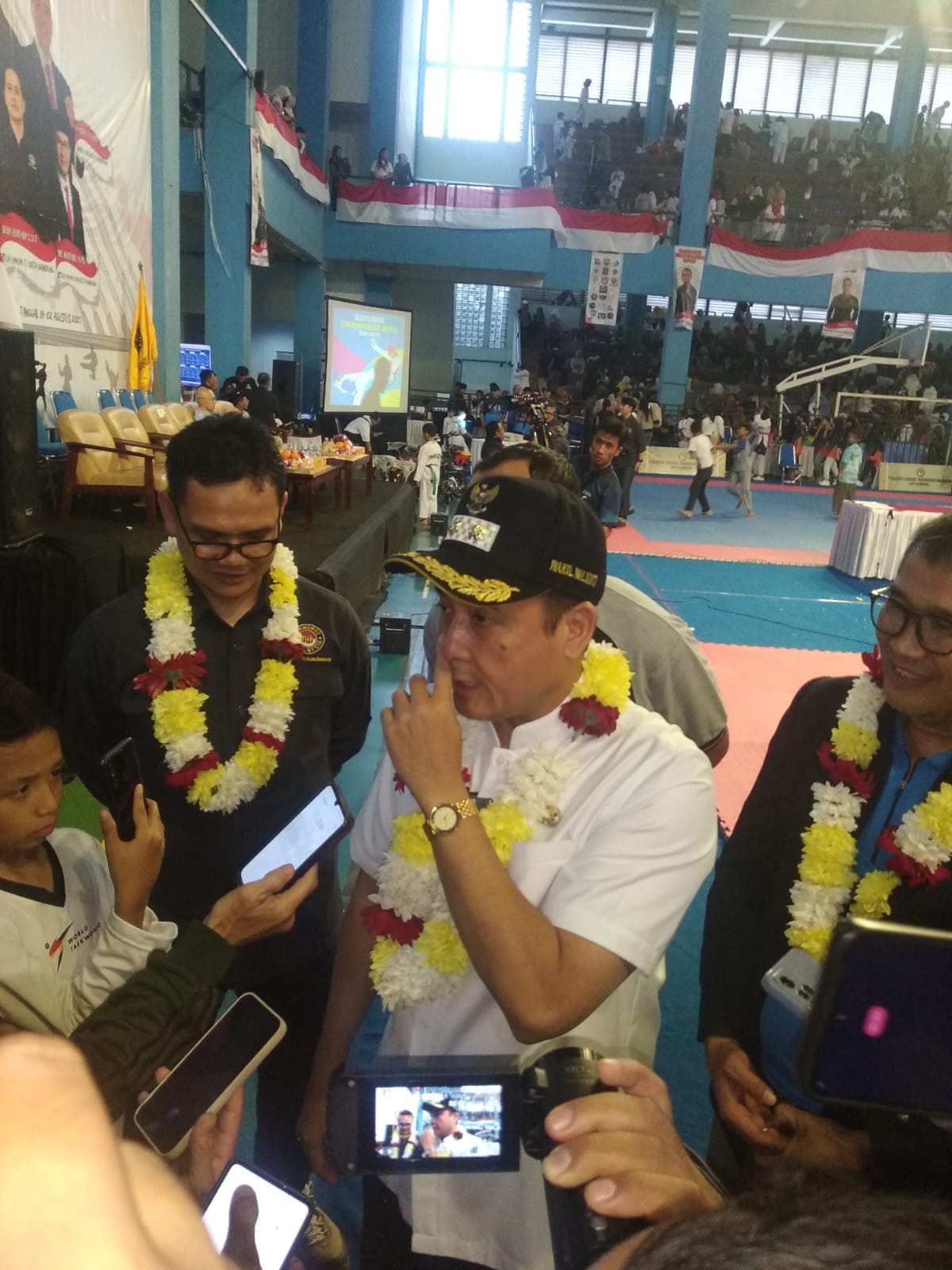 Wakil Wali Kota Bandung Resmi Buka Kejuaraan Taekwondo Bandung Open 2025