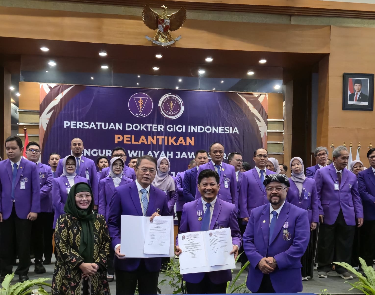 Pelantikan Pengurus Wilayah PDGI Jawa Barat dan Ketua Cabang Se-Jawa Barat Periode 2025–2030