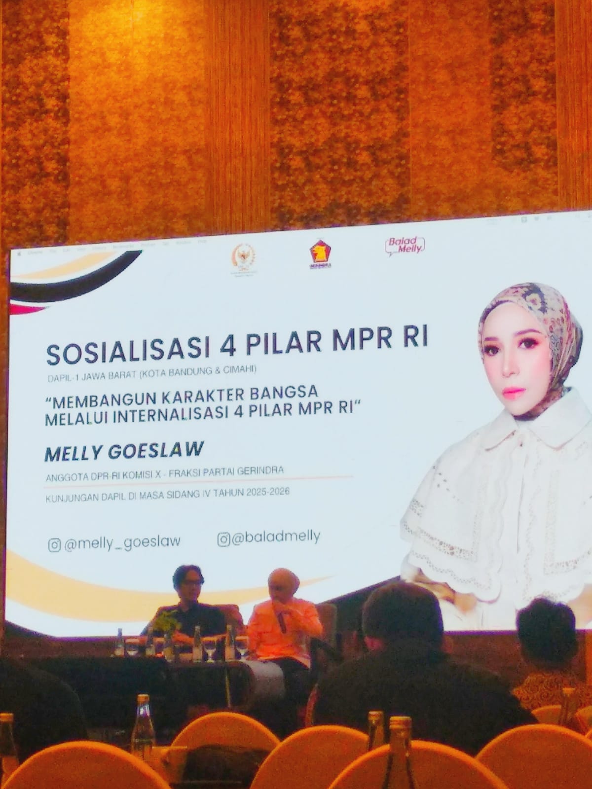 Melly Goeslaw Tekankan Pentingnya Karakter Bangsa di Era Digital dalam Sosialisasi 4 Pilar MPR RI